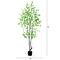 8ft. Potted Artificial Minimalist Enkianthus Tree